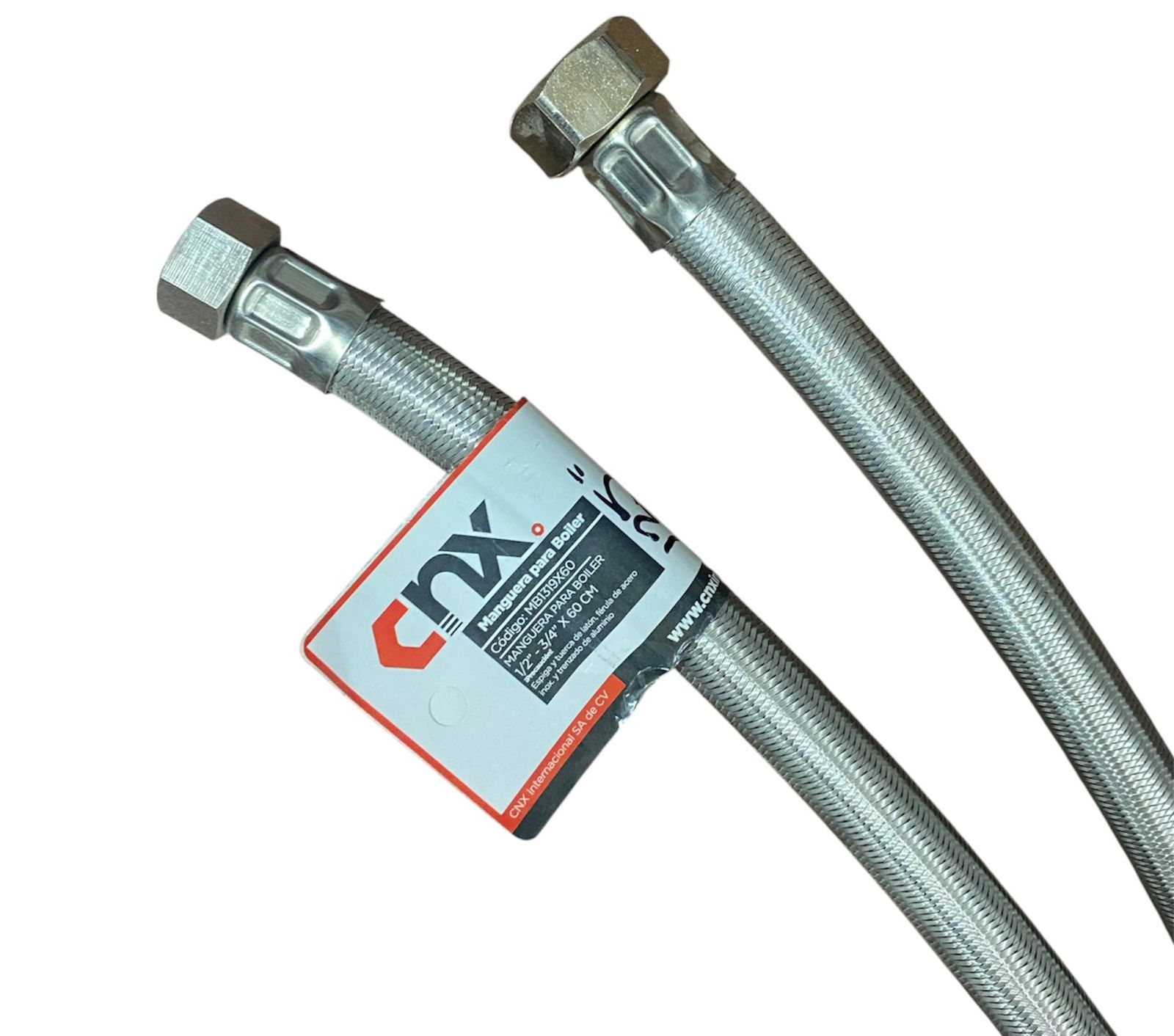 Alimentador Flexible Boiler 1/2 X 1/2 X 60cm